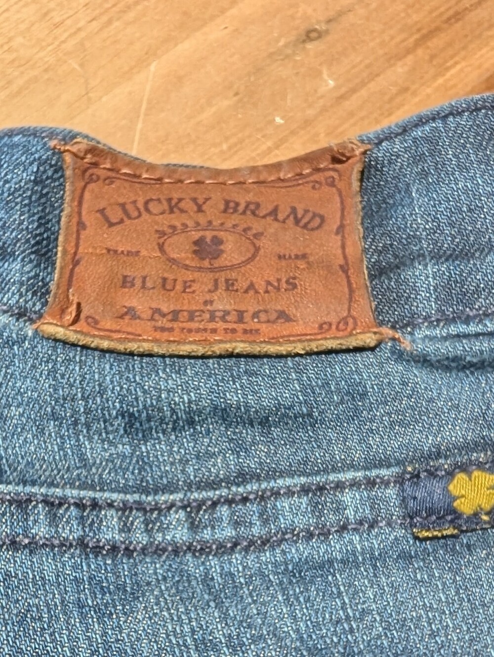 Lucky Brand Women's Charlotte Rails Jeans in Washed Blue Size 8/29 - Picture 5 of 8